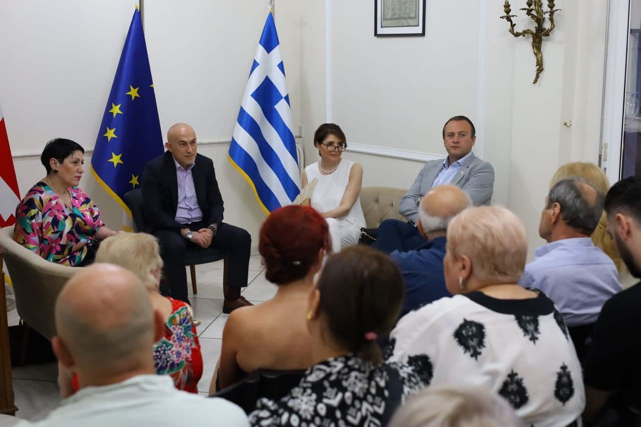 აჭარის ავტონომიური რესპუბლიკის კულტურის მინისტრი, ელისო ბოლქვაძე, ქ. თესალონიკში ქართული დიასპორის წარმომადგენლებს შეხვდა